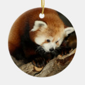 Red Panda Keramisch Ornament (Voorkant)