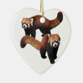 Red Panda Keramisch Ornament (Rechts)