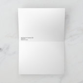 Red Panda Kerstmis Kaart (Binnen)