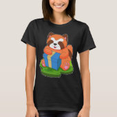 Red Panda kerstpakket T-shirt (Voorkant)
