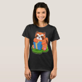 Red Panda kerstpakket T-shirt (Voorkant volledig)