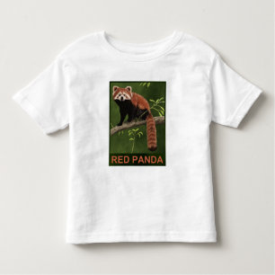 Red Panda Kinder Shirts