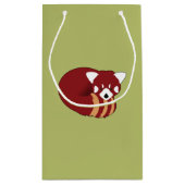 Red Panda Klein Cadeauzakje (Achterkant)