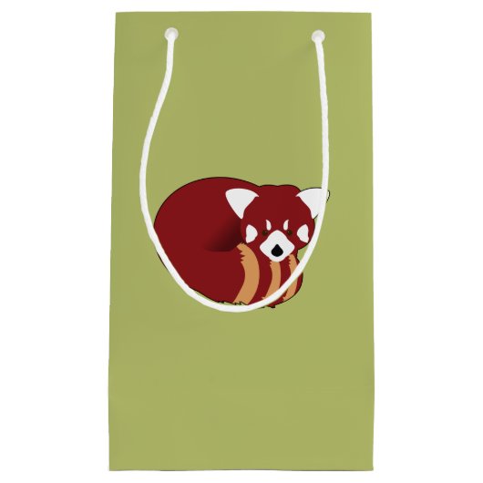 Red Panda Klein Cadeauzakje (Voorkant)