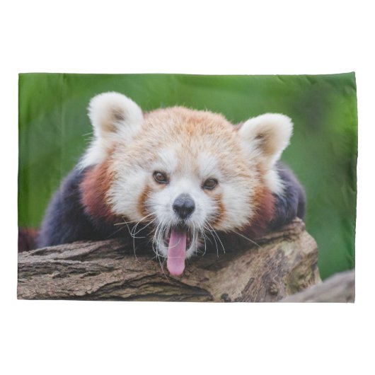 Red Panda Kussensloop (Achterkant)