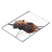 Red Panda-laptop Notitieboek (Linkerzijde)