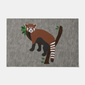 Red Panda Large Doormat Deurmat (Voorkant)