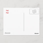 Red Panda Laughing Briefkaart (Achterkant)