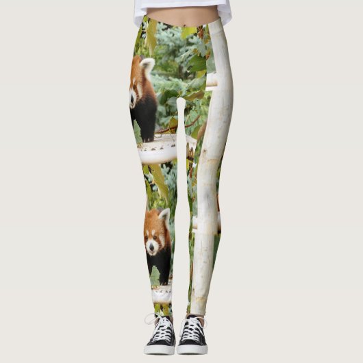 Red Panda Leggings (Voorkant)