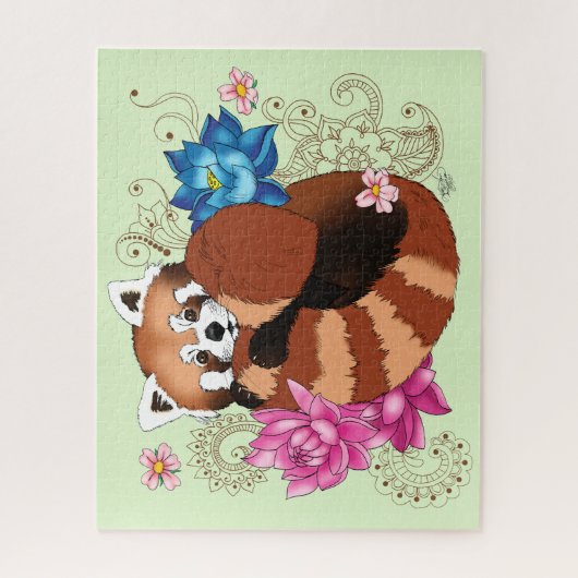 Red Panda Legpuzzel (Verticaal)