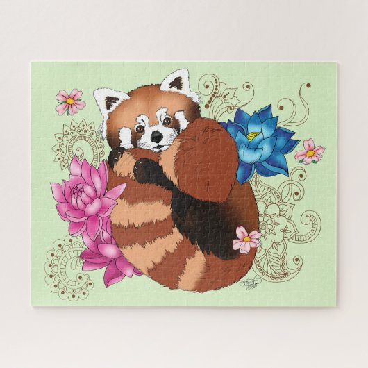 Red Panda Legpuzzel (Horizontaal)
