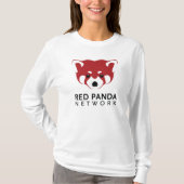 Red Panda Logo Longsleeve T-shirt (Voorkant)