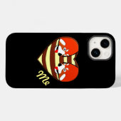Red Panda Love hart Case-Mate iPhone Case (Achterkant (horizontaal))