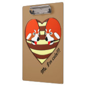 Red Panda Love hart Klembord (Links)