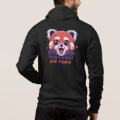 Red Panda Lover Hoodie (Achterkant)