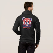 Red Panda Lover Hoodie (Achterkant volledig)