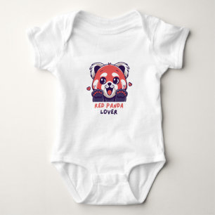 Red Panda Lover Romper