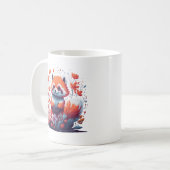 Red Panda Lovers Koffiemok (Voorkant links)
