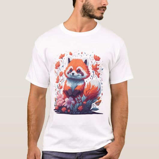 Red Panda Lovers T-shirt (Voorkant)