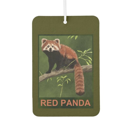 Red Panda Luchtverfrisser (Voorkant)