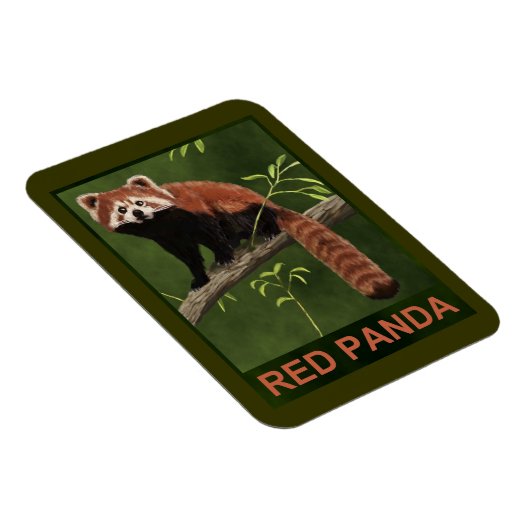 Red Panda Magneet (Rechterzijde)