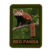 Red Panda Magneet (Verticaal)