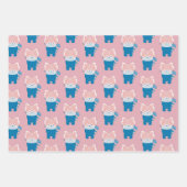 Red Panda met maskerpatroon Inpakpapier Vel (Voorkant 3)