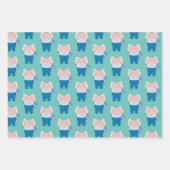 Red Panda met maskerpatroon Inpakpapier Vel (Voorkant)