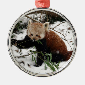 Red Panda Metalen Ornament