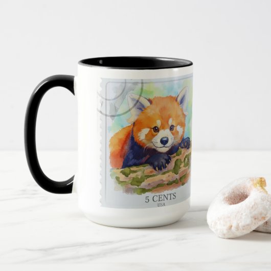 Red panda mok (Met donut)