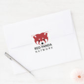 Red Panda Network Stickers (Envelop)