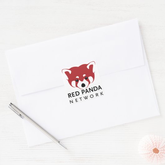 Red Panda Network Stickers (Envelop)