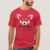 Red Panda Network T-shirt Red (Voorkant)