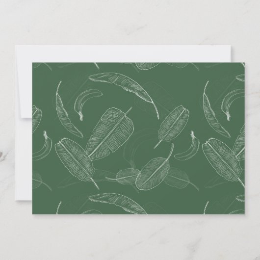 Red Panda nieuwe baby Oerwoud Baby shower Uitnodig Kaart (Achterkant)