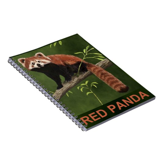 Red Panda Notitieboek (Rechterzijde)