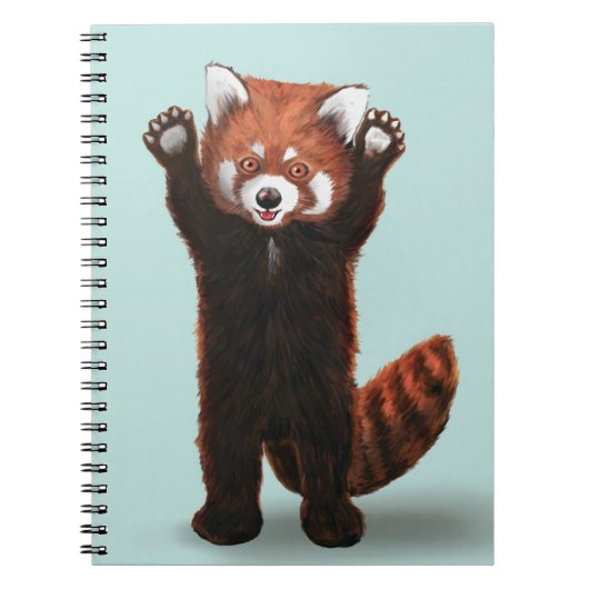 Red Panda Notitieboek (Voorkant)