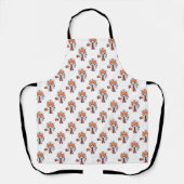 Red Panda Nurse Apron Schort (Voorkant)