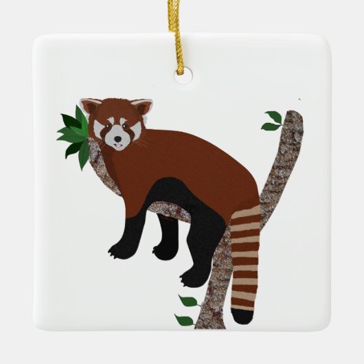 Red Panda Ornament (Voorkant)