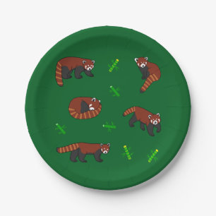 Red Panda Papieren Bordje