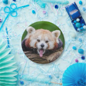 Red Panda Papieren Bordje (Feest)