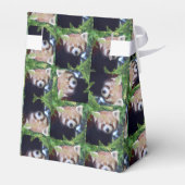 Red Panda Pattern Bedankdoosjes (Achterkant)