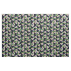 Red Panda Pattern Stof