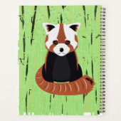 Red Panda Planner (Achterkant)