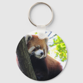 Red Panda Portret Sleutelhanger