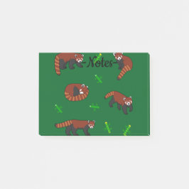Red Panda Post-it® Notes