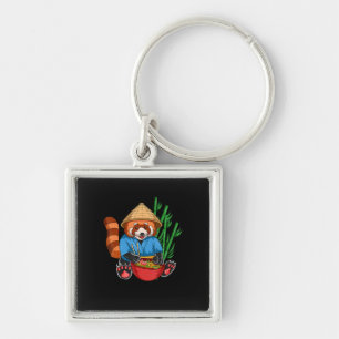 Red Panda Ramen Cook Mannen Vrouwen Kinder Ramen G Sleutelhanger