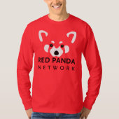 Red Panda Red Baseball T T-shirt (Voorkant)