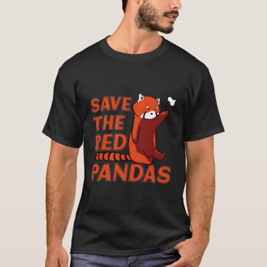 Red Panda Red Panda Quote voor T-shirt (Voorkant)