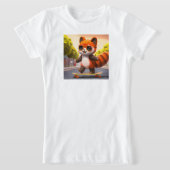 Red Panda Rides T-Shirt (Laagn)