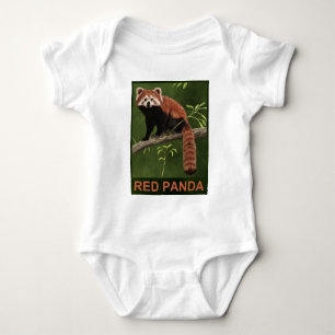 Red Panda Romper